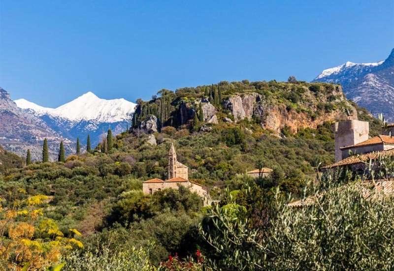 Kastro Aggeliki Apartamento Kardamyli Exterior foto